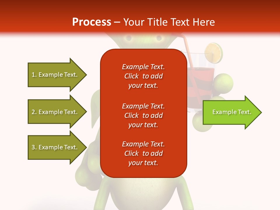 Glass Animal Creature PowerPoint Template