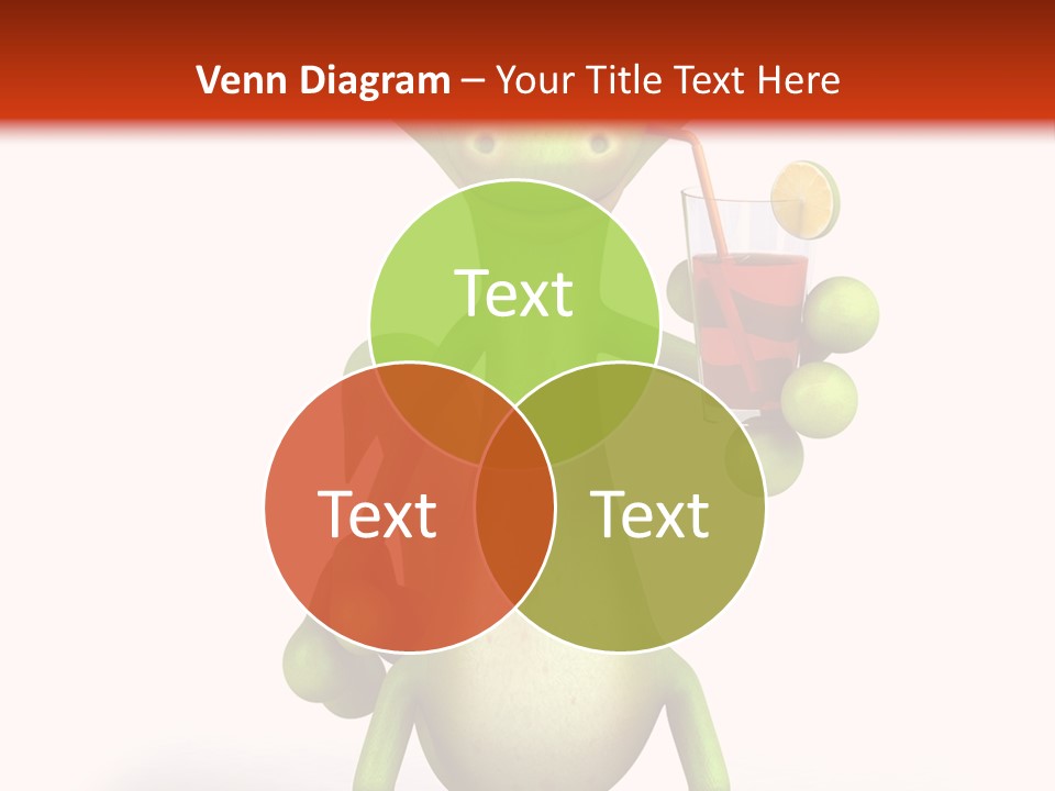 Glass Animal Creature PowerPoint Template