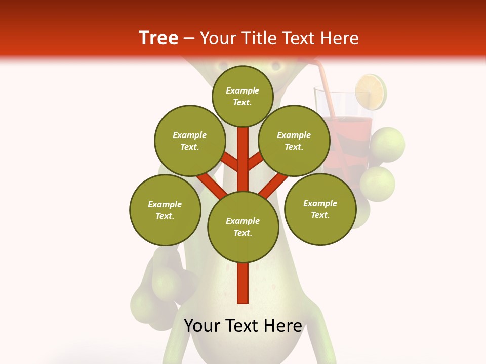 Glass Animal Creature PowerPoint Template