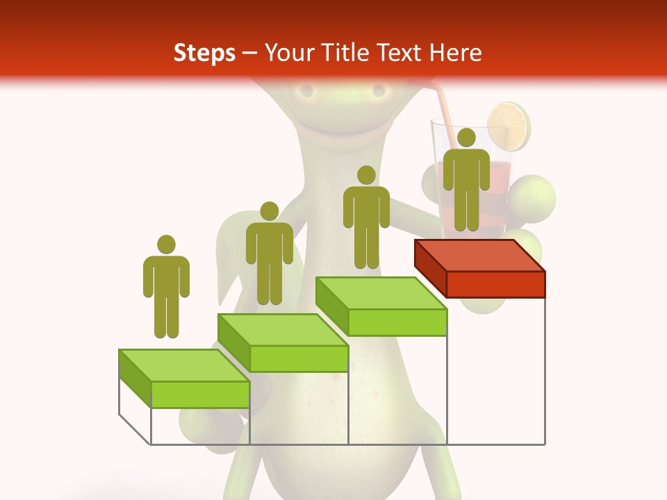 Glass Animal Creature PowerPoint Template