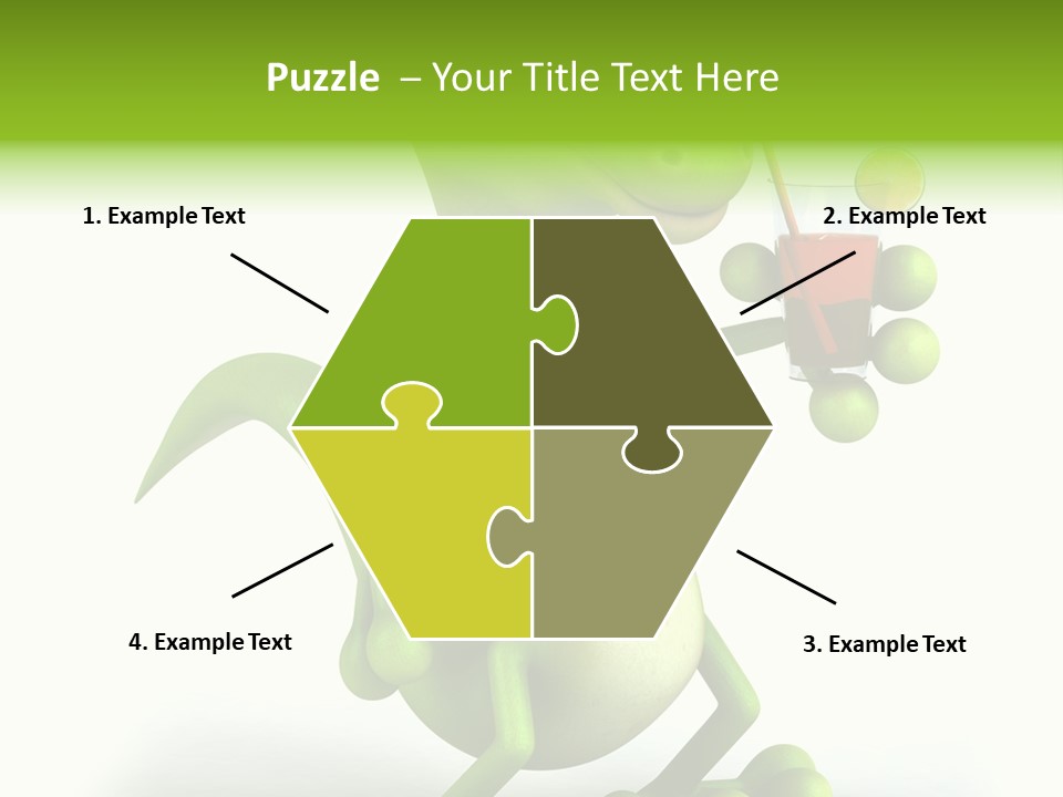 Tropical Gecko Nature PowerPoint Template