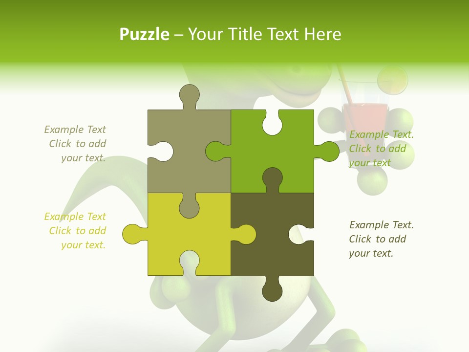 Tropical Gecko Nature PowerPoint Template