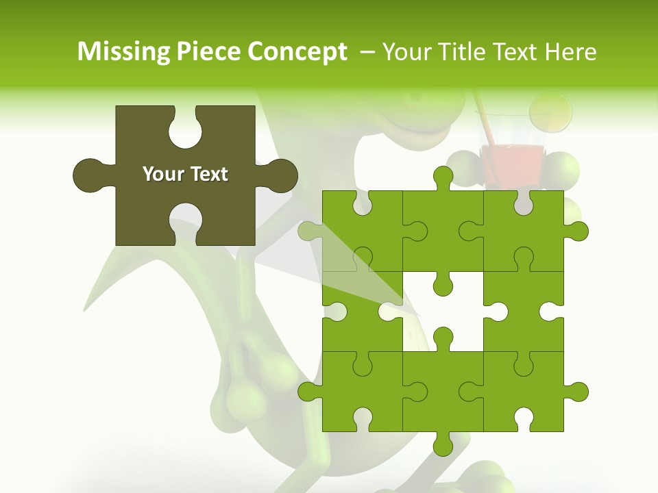 Tropical Gecko Nature PowerPoint Template