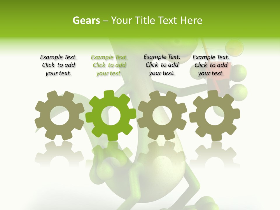 Tropical Gecko Nature PowerPoint Template