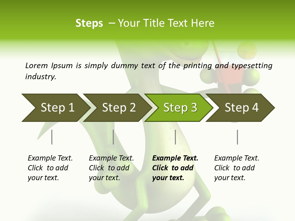 Tropical Gecko Nature PowerPoint Template