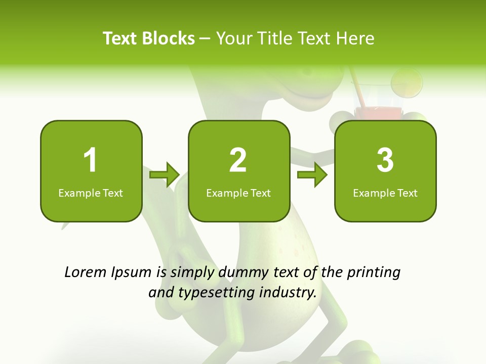 Tropical Gecko Nature PowerPoint Template