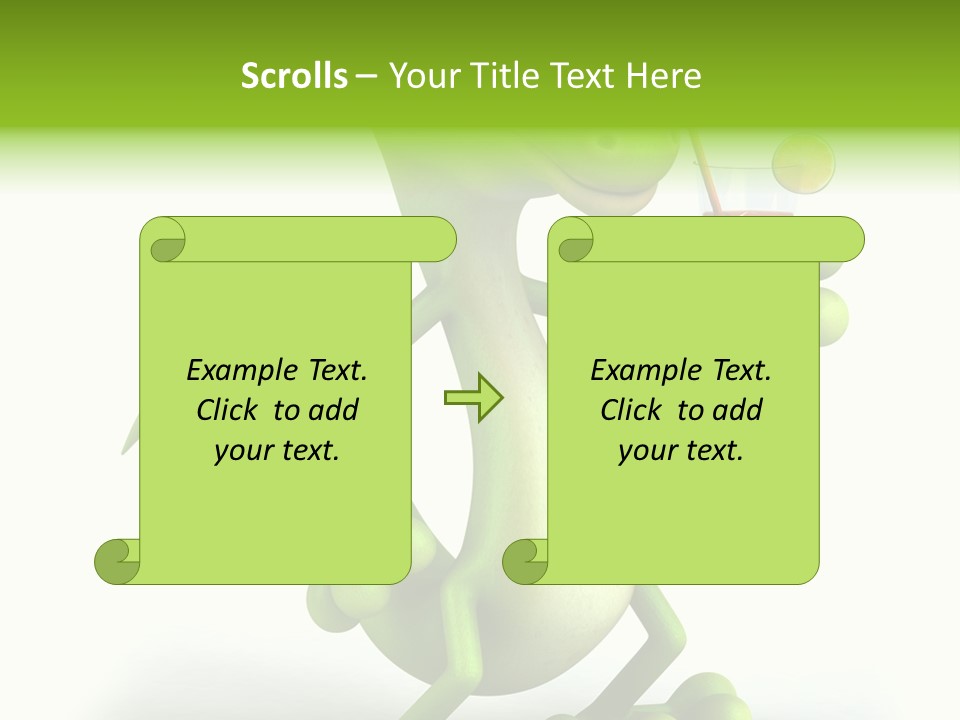 Tropical Gecko Nature PowerPoint Template