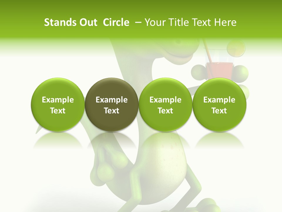 Tropical Gecko Nature PowerPoint Template