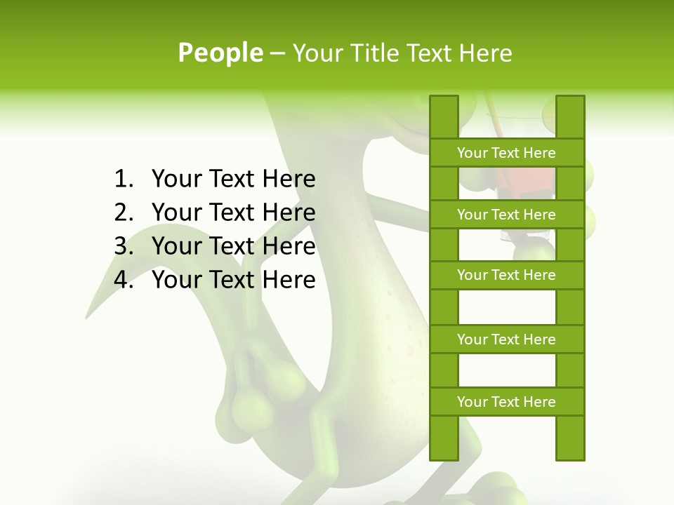 Tropical Gecko Nature PowerPoint Template