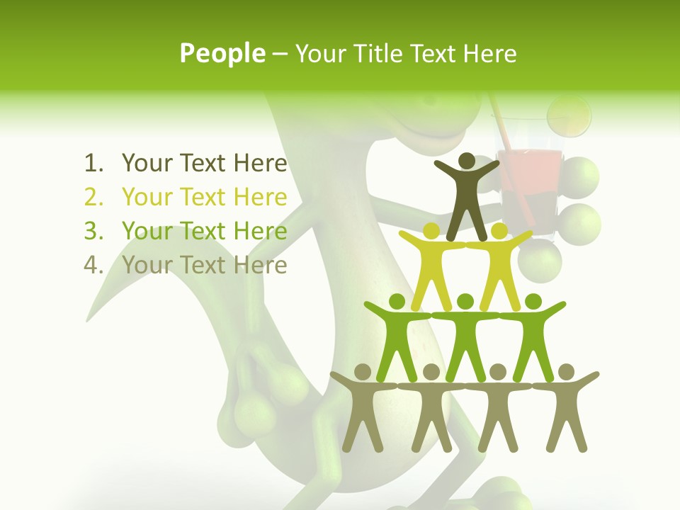 Tropical Gecko Nature PowerPoint Template