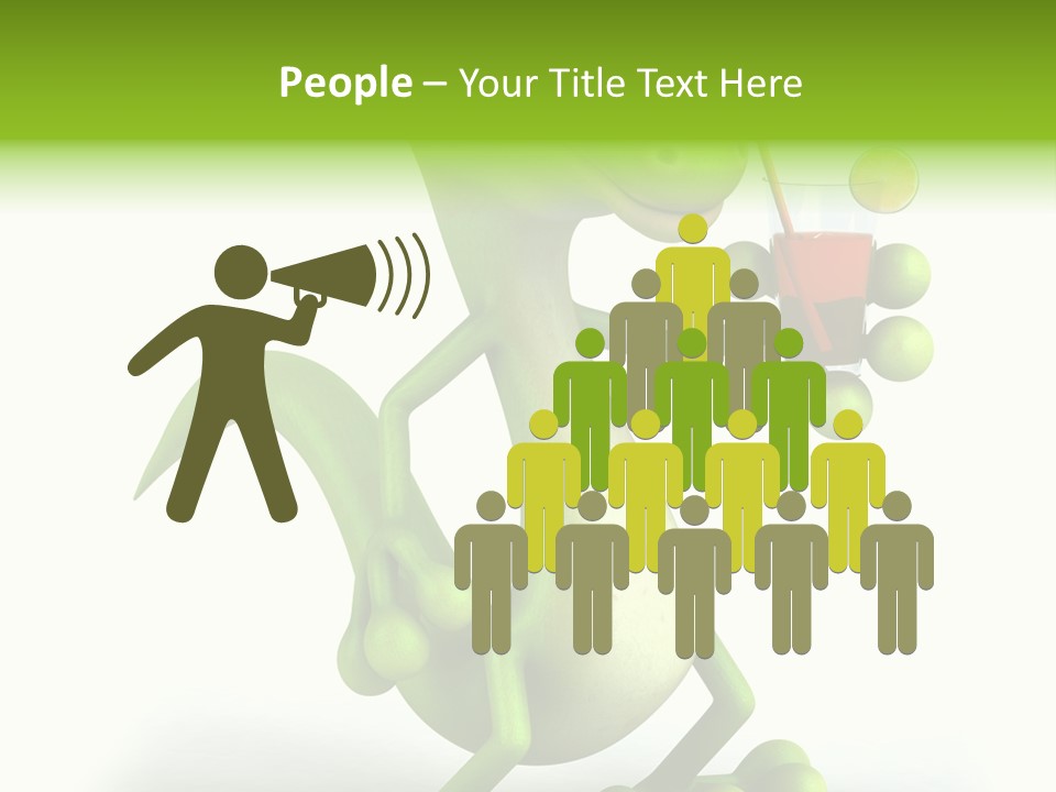 Tropical Gecko Nature PowerPoint Template