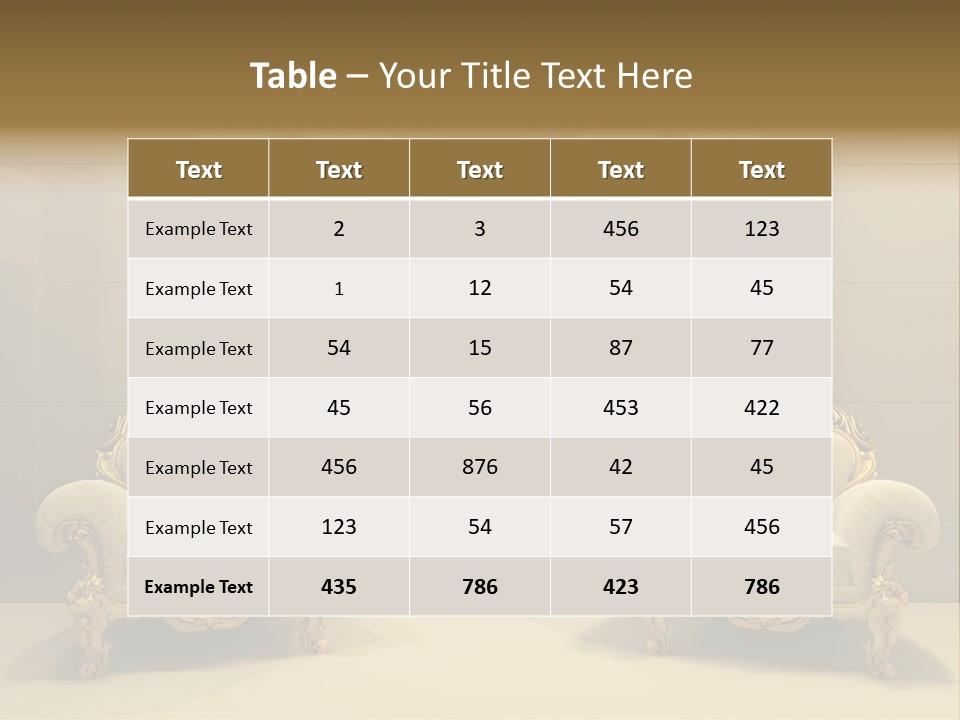 Curtain Exhibition Interiors PowerPoint Template