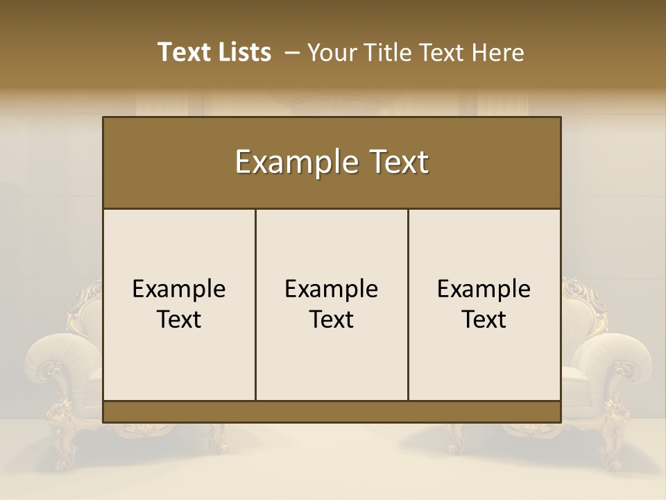 Curtain Exhibition Interiors PowerPoint Template