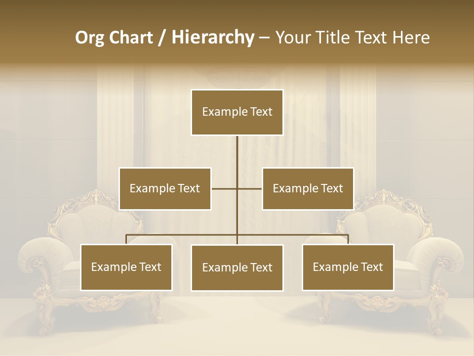 Curtain Exhibition Interiors PowerPoint Template