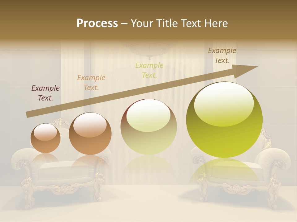 Curtain Exhibition Interiors PowerPoint Template