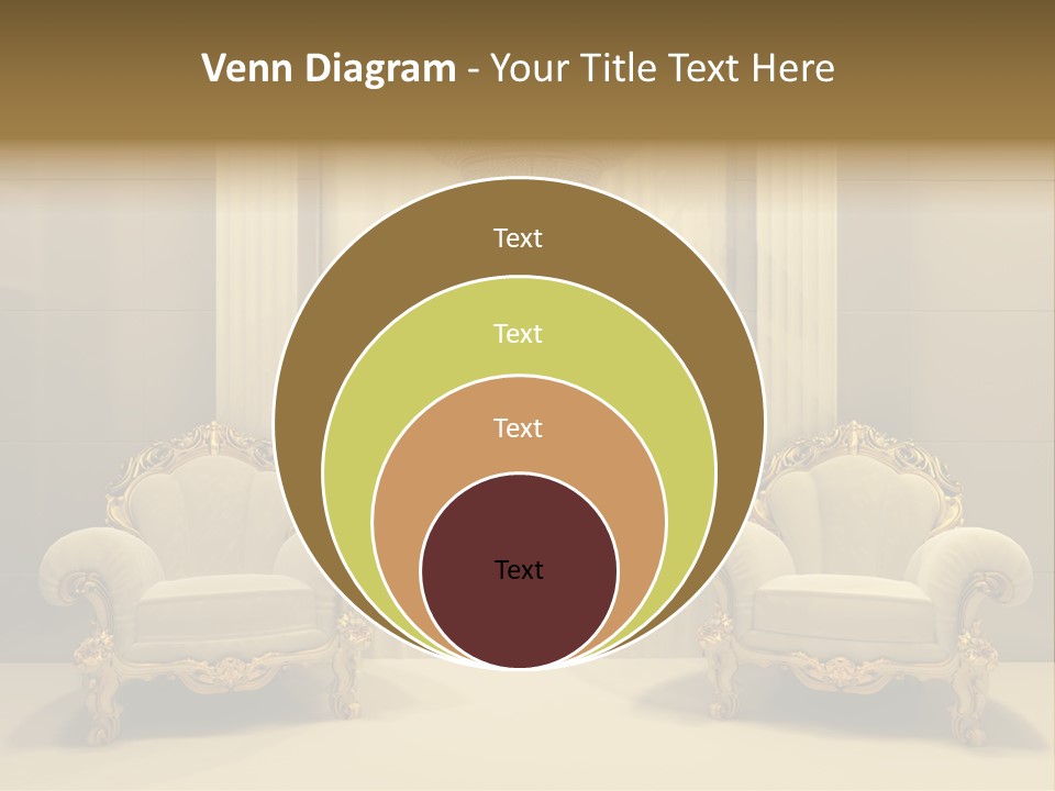 Curtain Exhibition Interiors PowerPoint Template