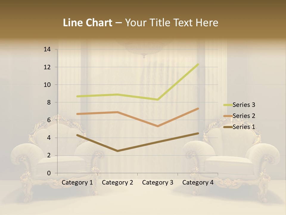 Curtain Exhibition Interiors PowerPoint Template