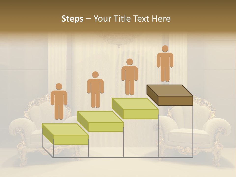 Curtain Exhibition Interiors PowerPoint Template