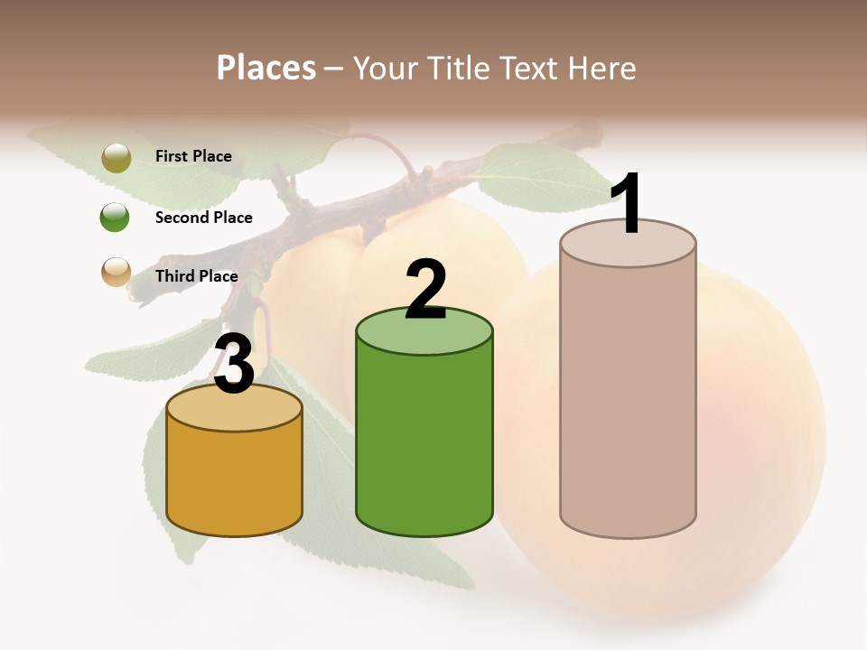 Apricot Group Vegetarian PowerPoint Template