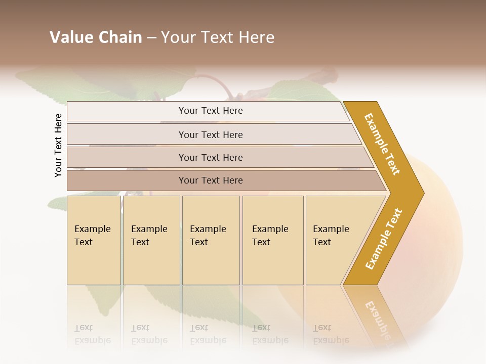 Apricot Group Vegetarian PowerPoint Template