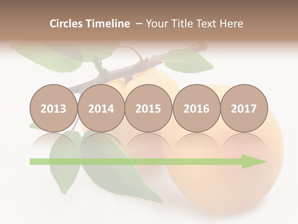 Apricot Group Vegetarian PowerPoint Template