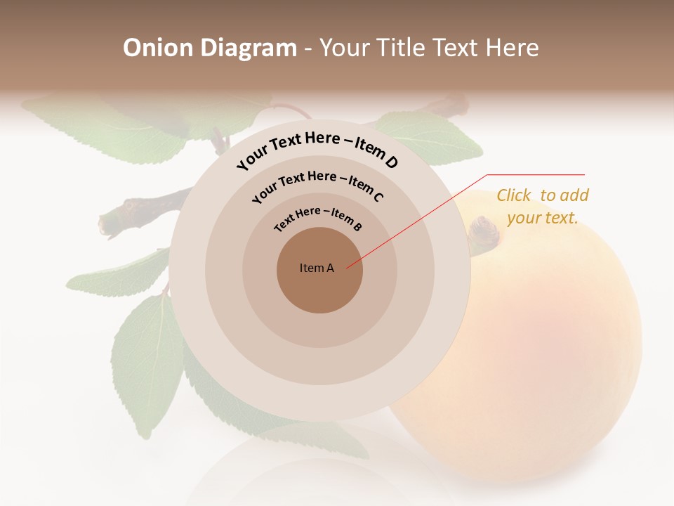 Apricot Group Vegetarian PowerPoint Template
