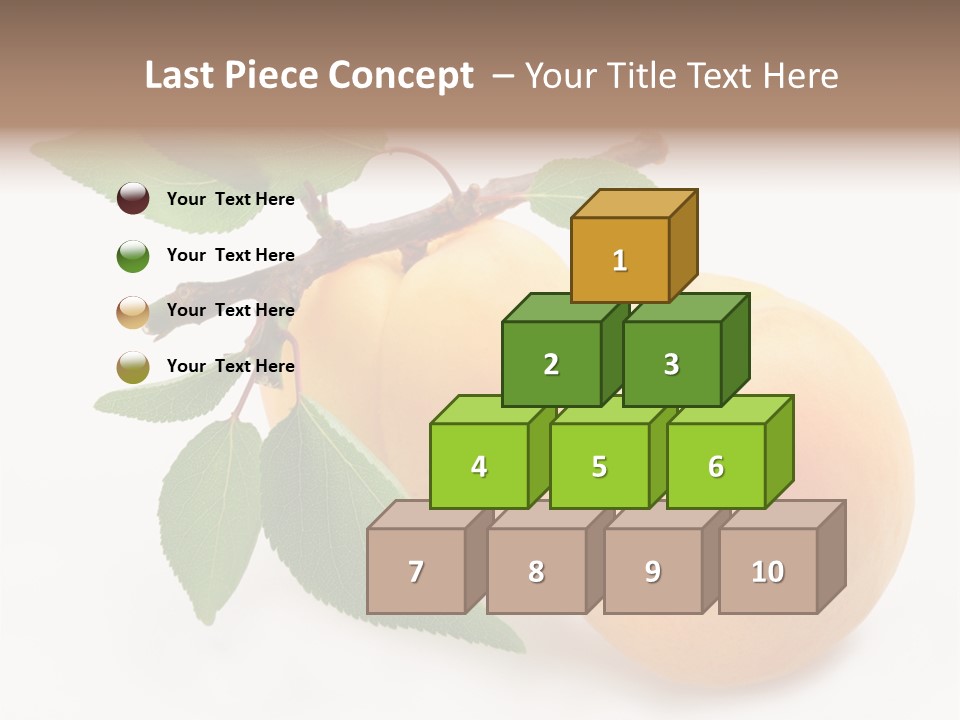 Apricot Group Vegetarian PowerPoint Template