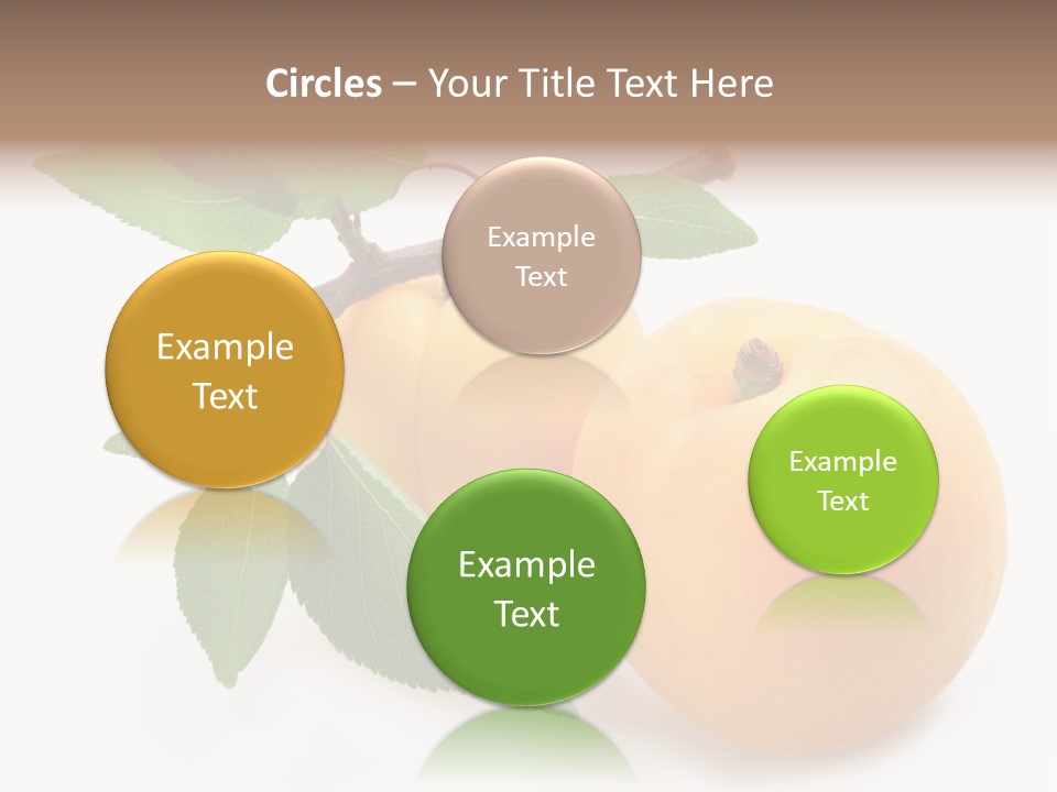 Apricot Group Vegetarian PowerPoint Template