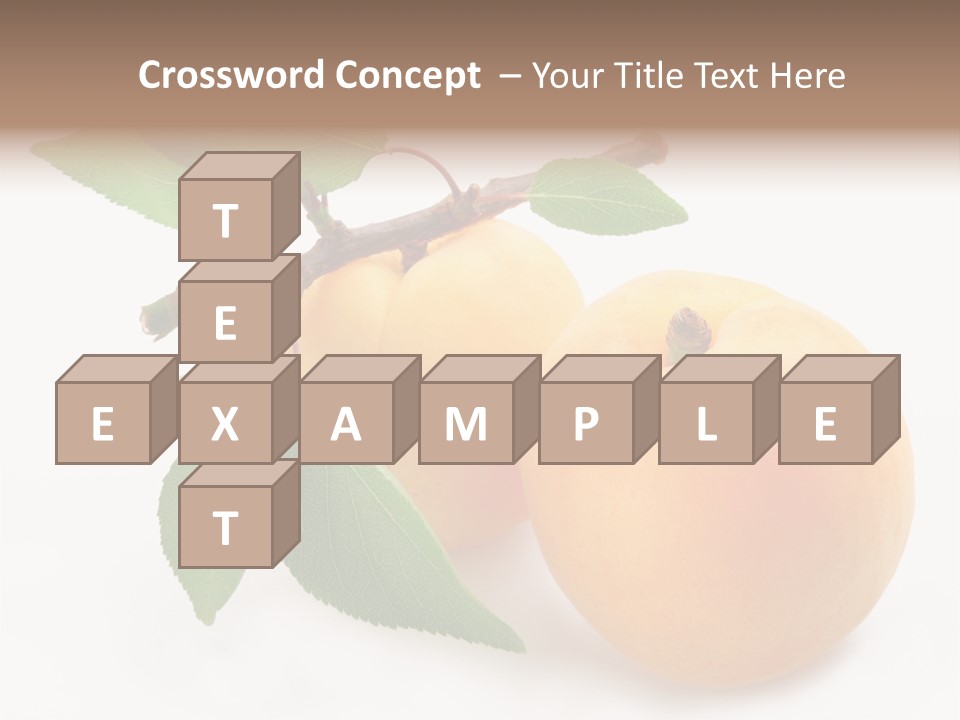 Apricot Group Vegetarian PowerPoint Template