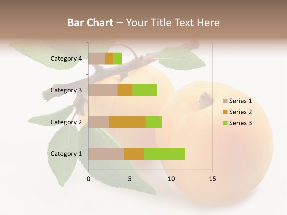 Apricot Group Vegetarian PowerPoint Template