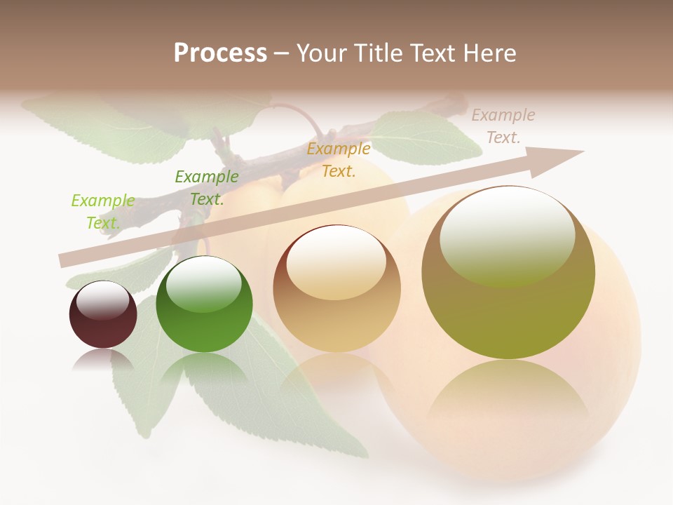 Apricot Group Vegetarian PowerPoint Template