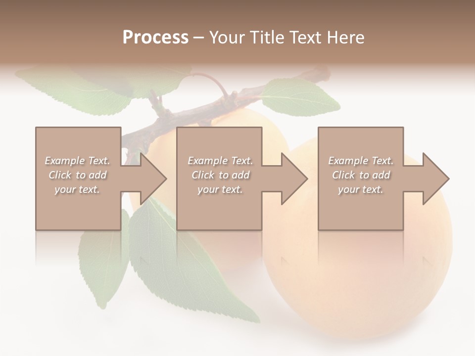 Apricot Group Vegetarian PowerPoint Template