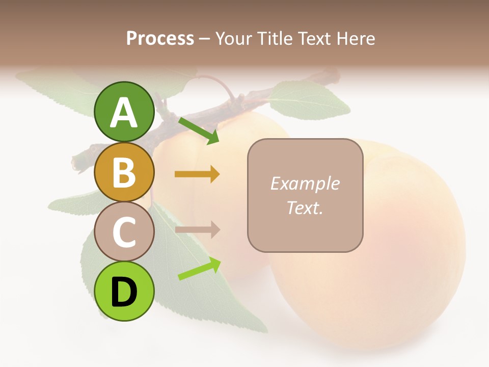 Apricot Group Vegetarian PowerPoint Template