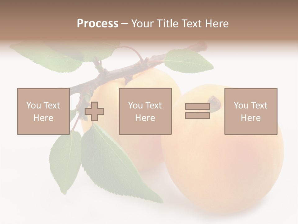 Apricot Group Vegetarian PowerPoint Template