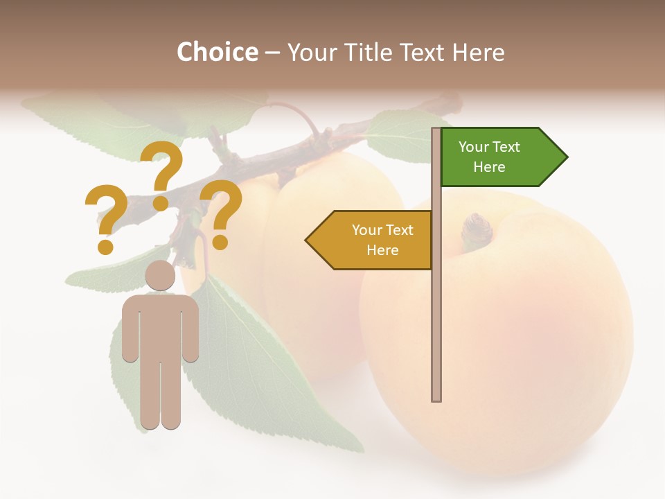 Apricot Group Vegetarian PowerPoint Template