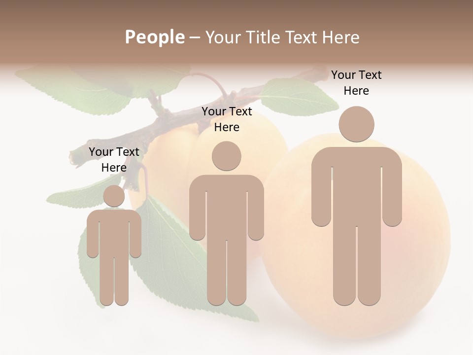 Apricot Group Vegetarian PowerPoint Template