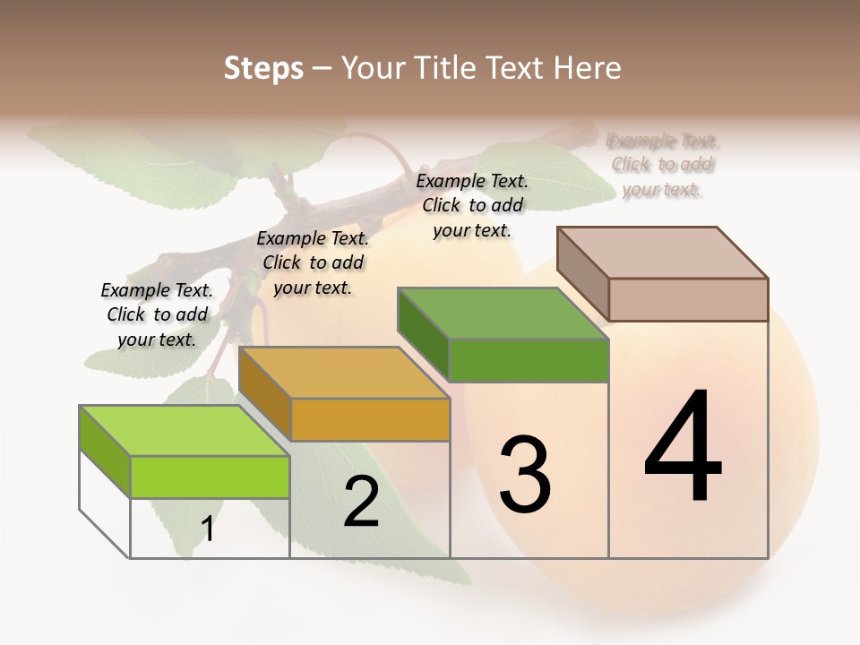 Apricot Group Vegetarian PowerPoint Template