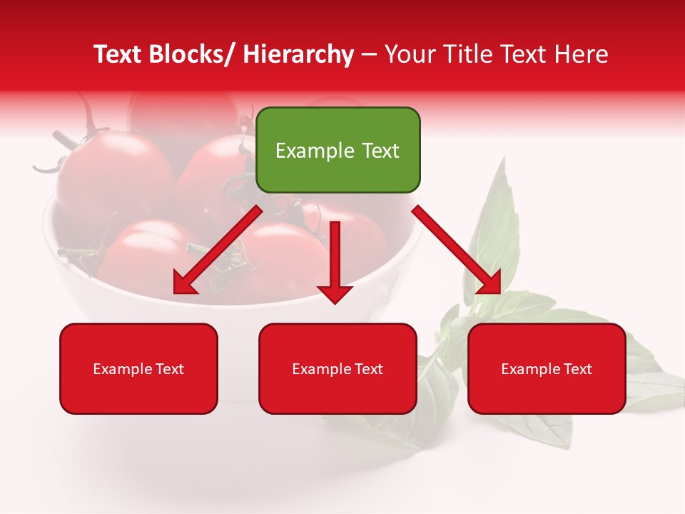 White Object Meal PowerPoint Template
