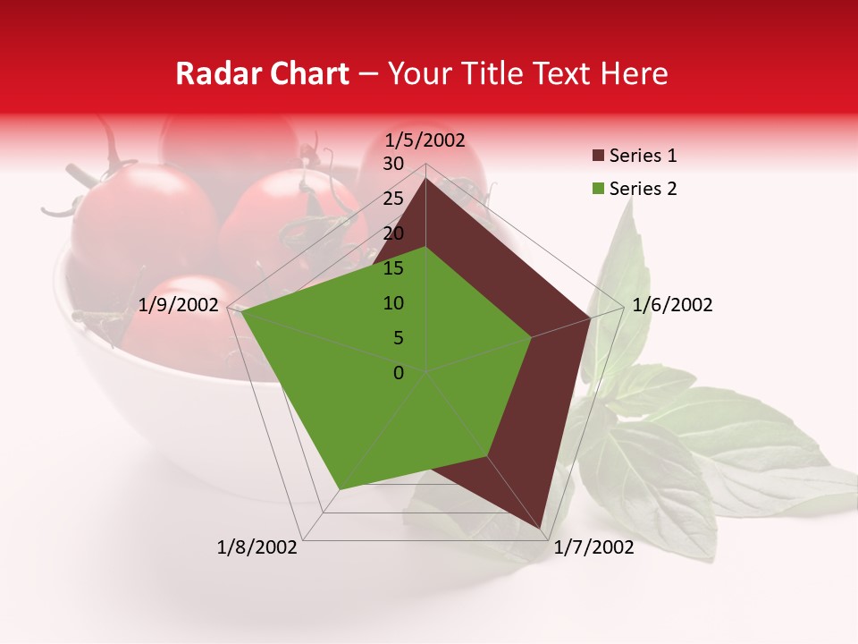 White Object Meal PowerPoint Template