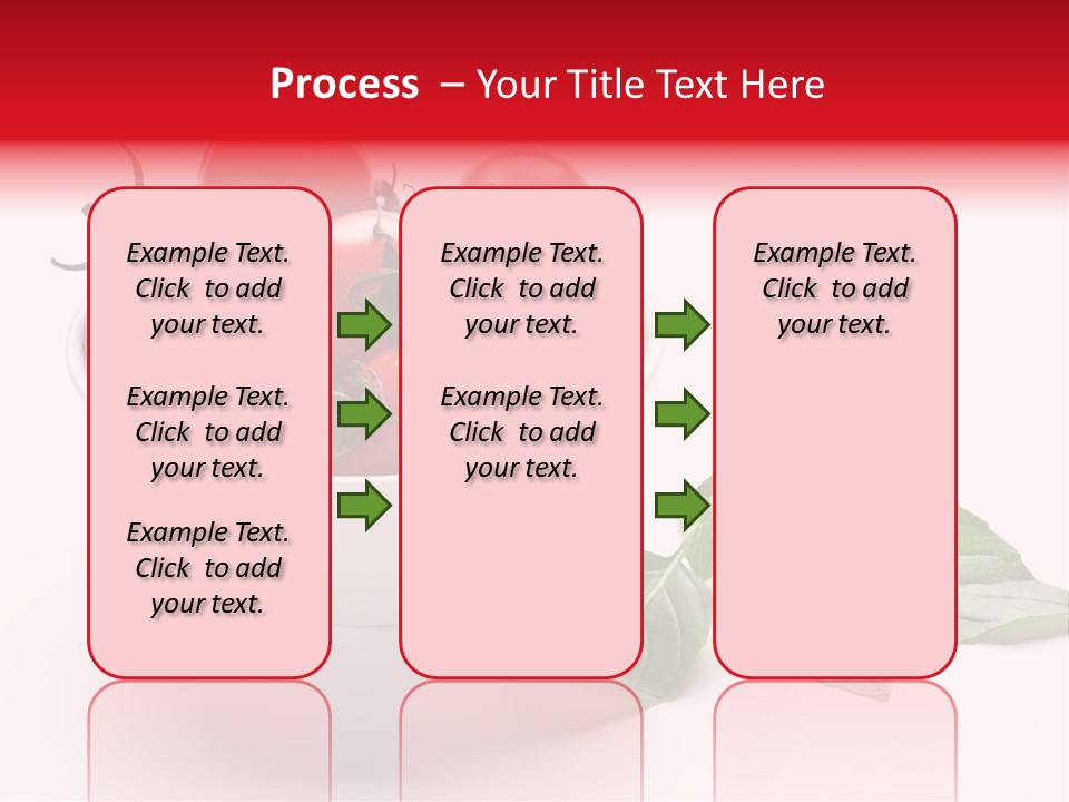White Object Meal PowerPoint Template
