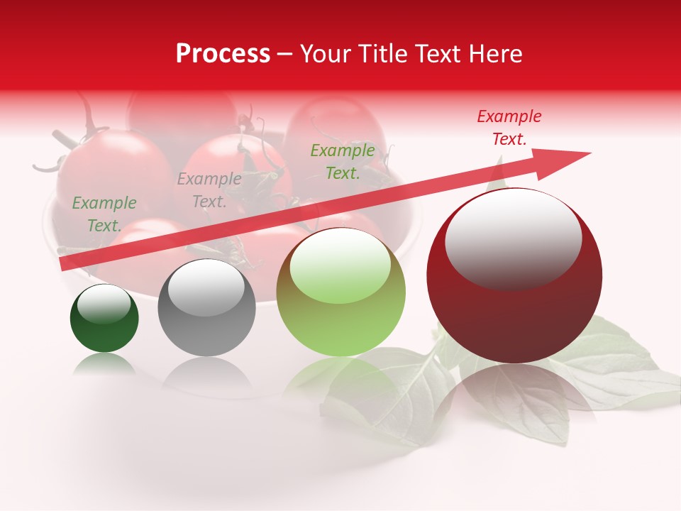 White Object Meal PowerPoint Template