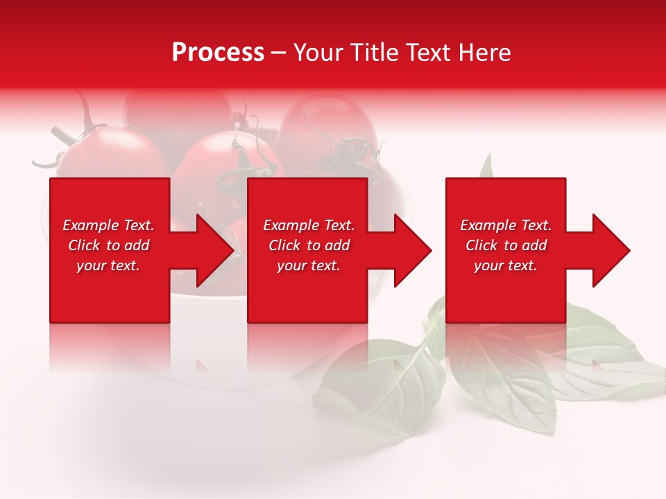 White Object Meal PowerPoint Template