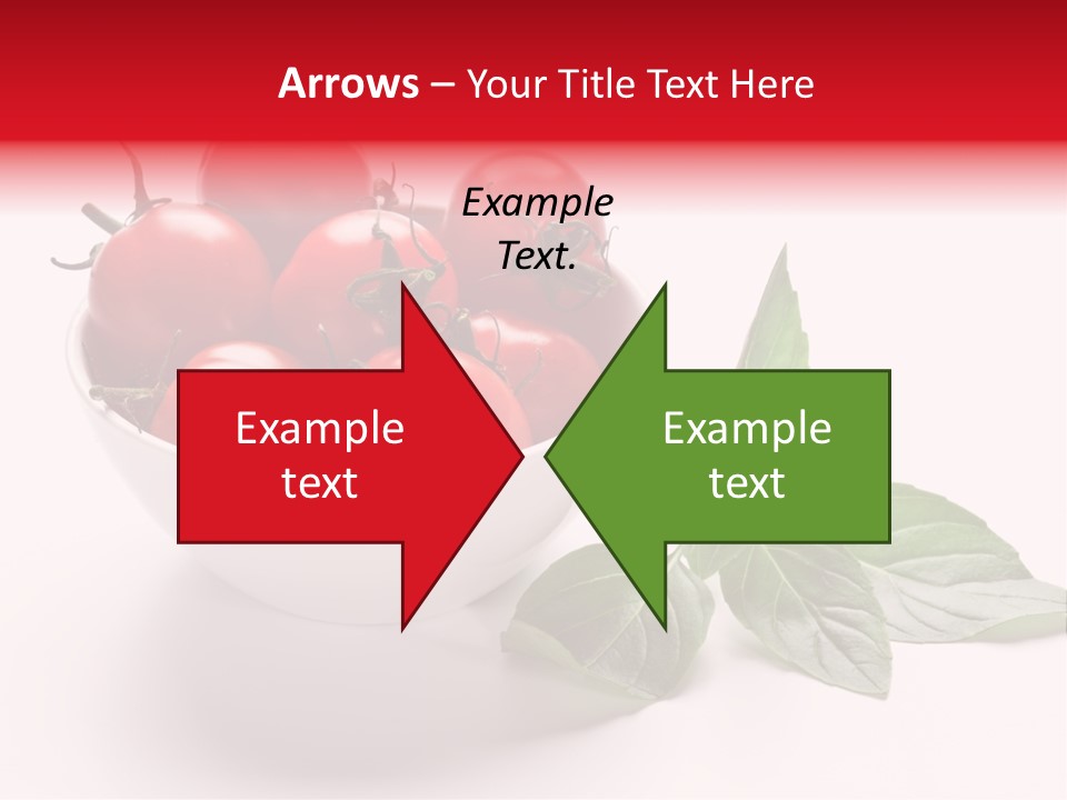 White Object Meal PowerPoint Template