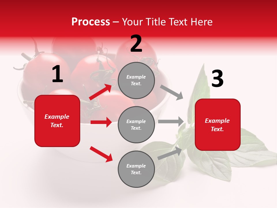 White Object Meal PowerPoint Template