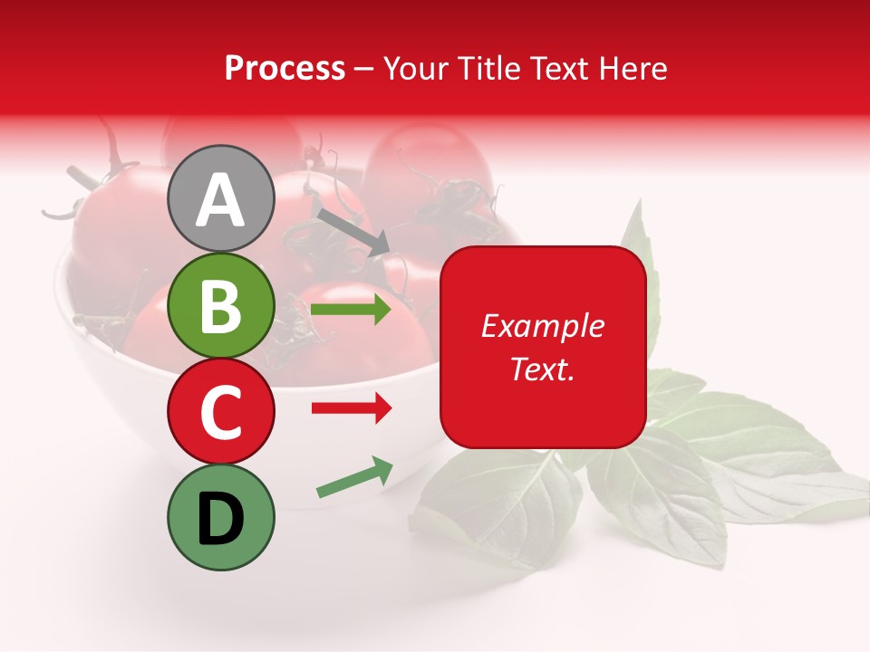 White Object Meal PowerPoint Template