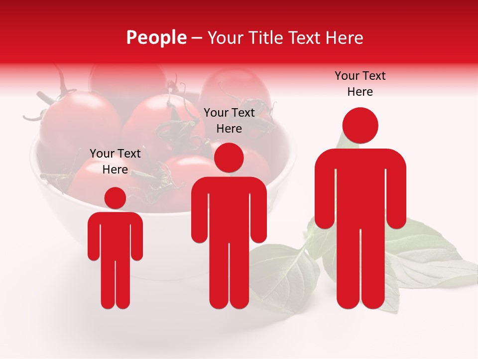 White Object Meal PowerPoint Template