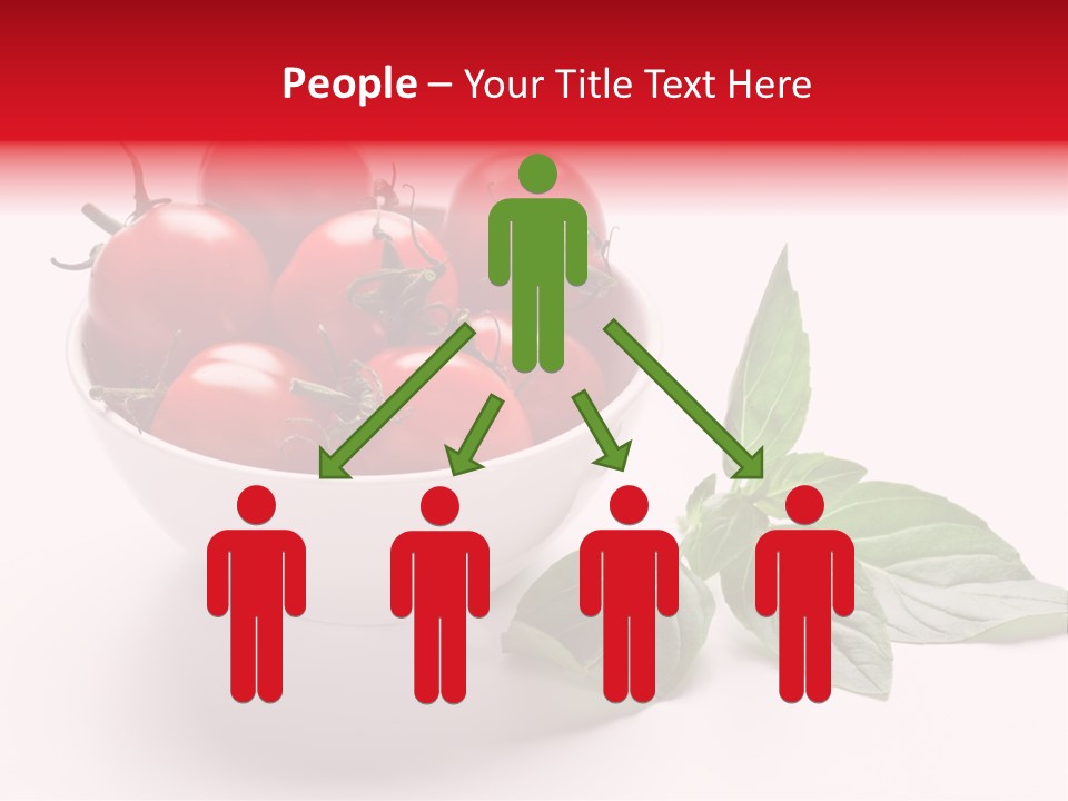 White Object Meal PowerPoint Template