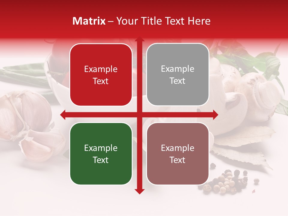 Onion Dish Ripe PowerPoint Template