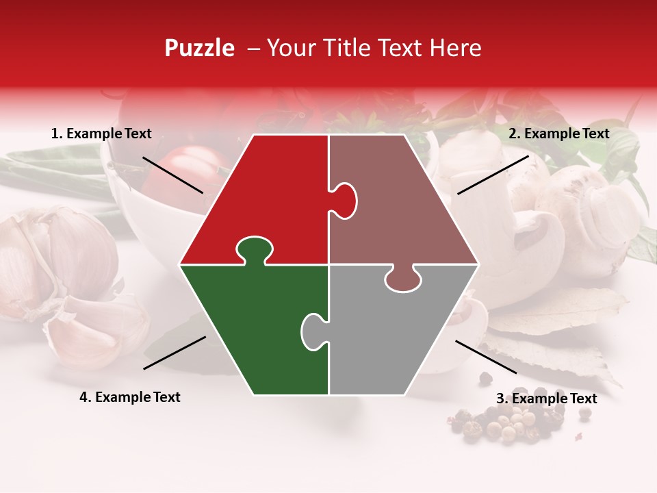 Onion Dish Ripe PowerPoint Template