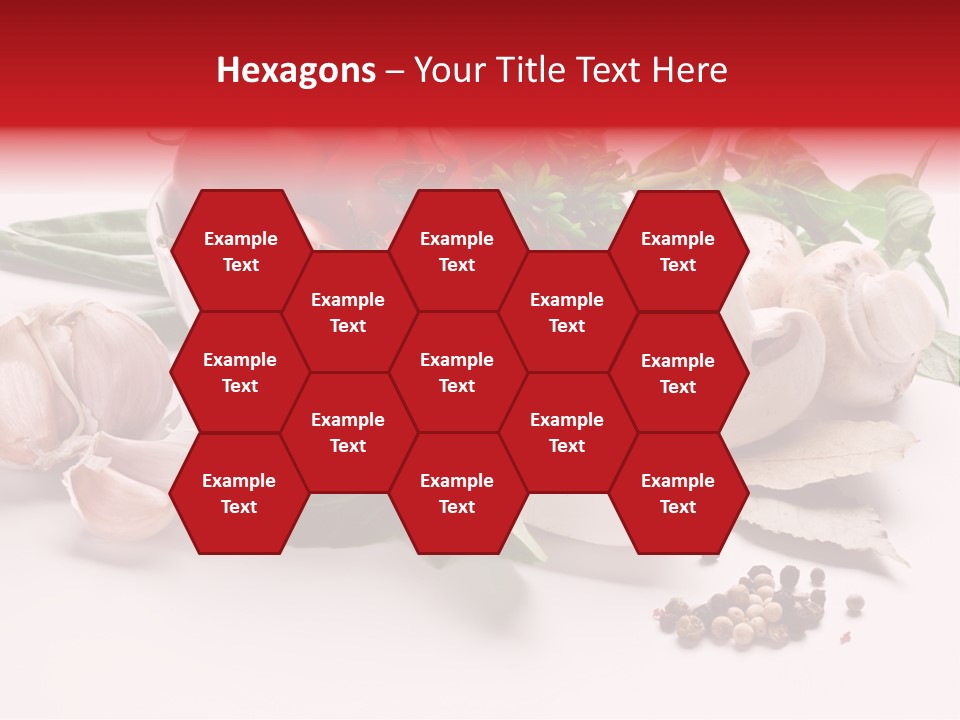 Onion Dish Ripe PowerPoint Template